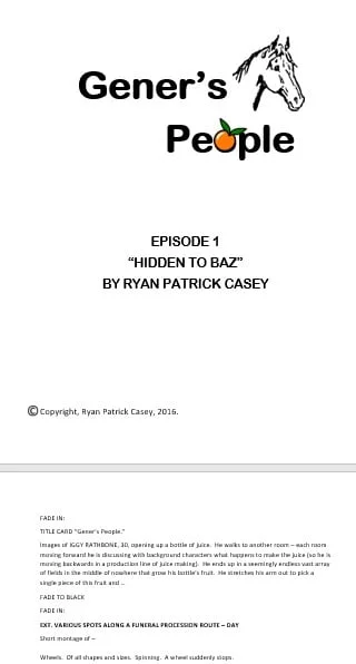 TV pilot NYC
