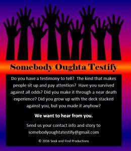Read more about the article SoCal Casting Call for Reality Series “Somebody Oughta Testify”