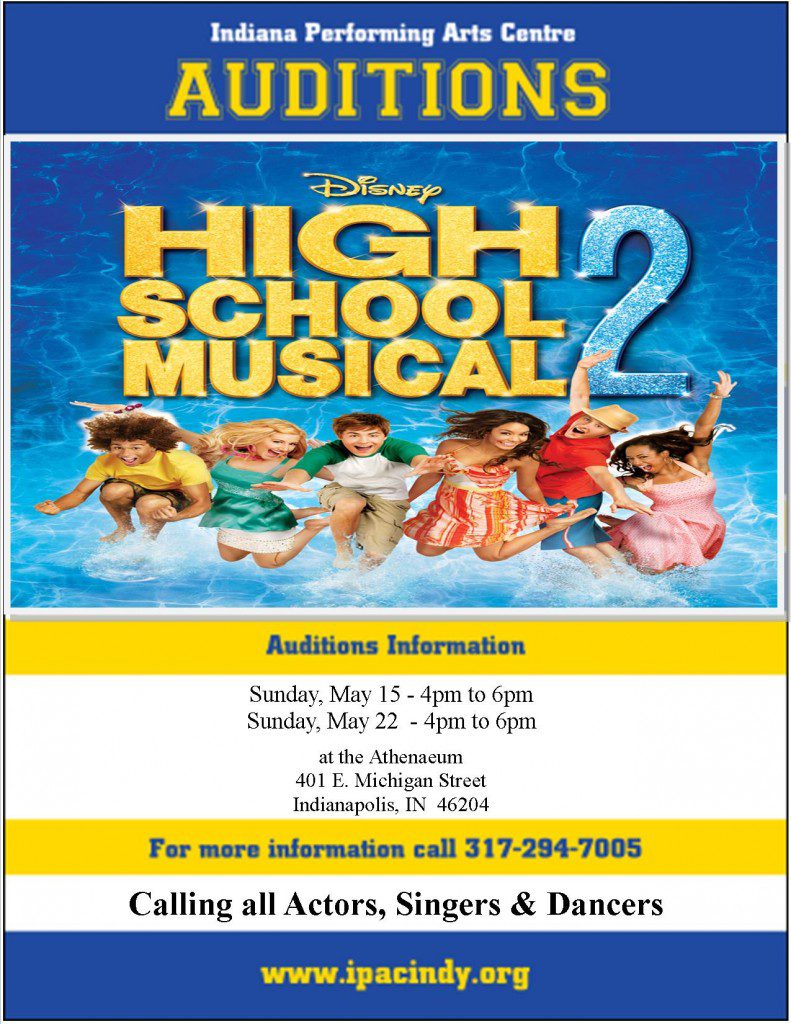 High School Musical auditions in Indiana