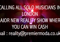 London, UK musician call