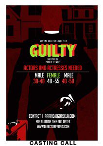 Read more about the article Casting 3 Roles For Upcoming Indie Film “Guilty” in New York