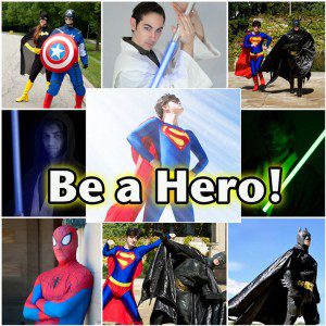 Ongoing Job for Actors – Chicago Performers to Play Super Heroes at Kids Events