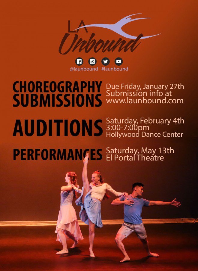 Dancer Auditions in Los Angeles for L.A. Unbound Dance Company Auditions Free