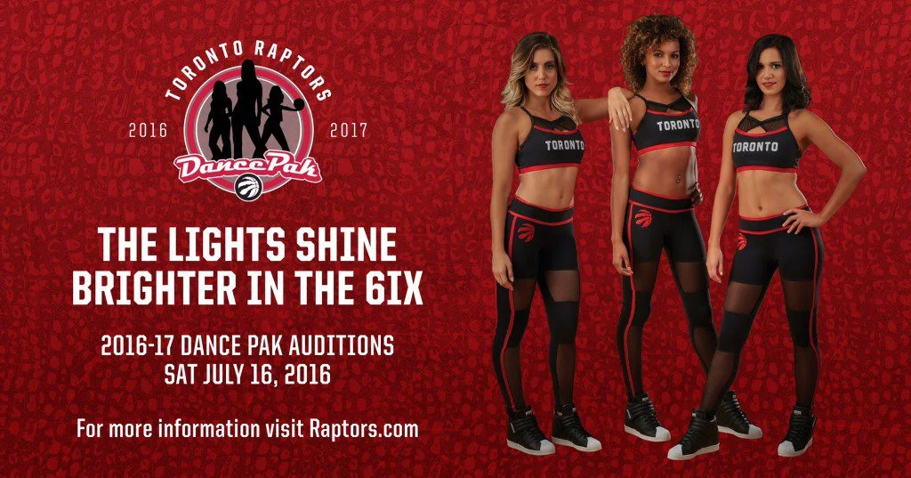 Toronto Raptors dance team auditions