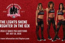 Toronto Raptors dance team auditions
