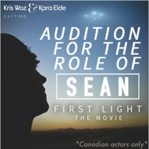 First Light movie role of Sean