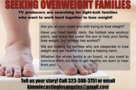 overweight family casting