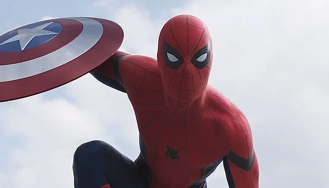 Spidey in Marvel's Captain America 3