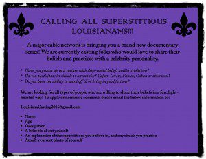 Read more about the article Casting Superstitious Latinos in Louisiana for New Docu-Series