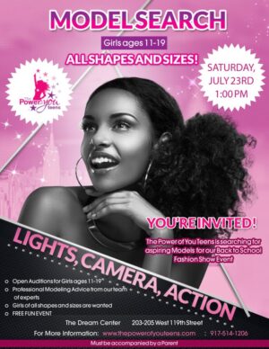 Teen Model Search in NYC