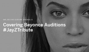 Beyonce singer auditions