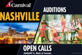 Carnival Cruises auditions