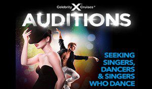 Celebrity Cruises Holding Open Auditions for Singers and Dancers in Sydney & Melbourne Australia