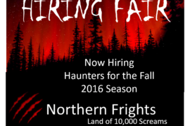 Northern Frights Auditions