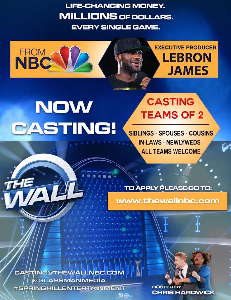NBCs The Wall casting notice