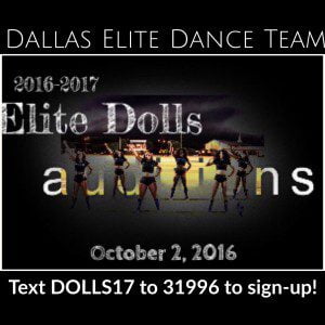 Cheerleader & Dance Team Auditions in Dallas