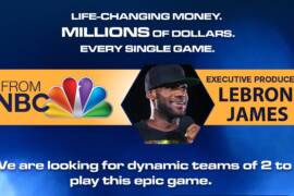 Lebron James, Chris Hardwick The Wall casting