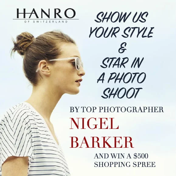 Hanro of Switzerland brand model casting