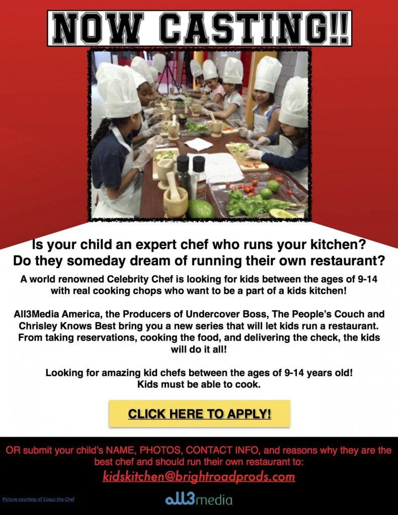 kids cooking show