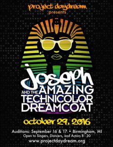 Read more about the article Auditions in Michigan for “Joseph and the Amazing Technicolor Dreamcoat”