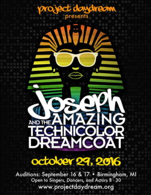 Auditions in Michigan for “Joseph and the Amazing Technicolor Dreamcoat”