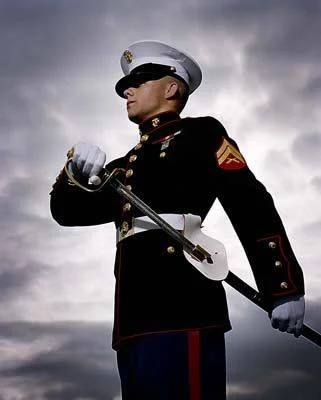 Marine in uniform