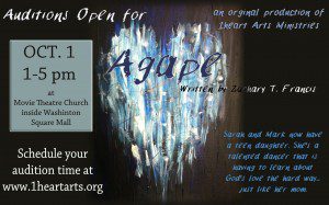 Auditions in Indianapolis, IN for “Agape” Stage Play