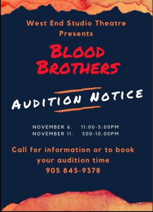 Theater Auditions in Oakville, Ontario Canada