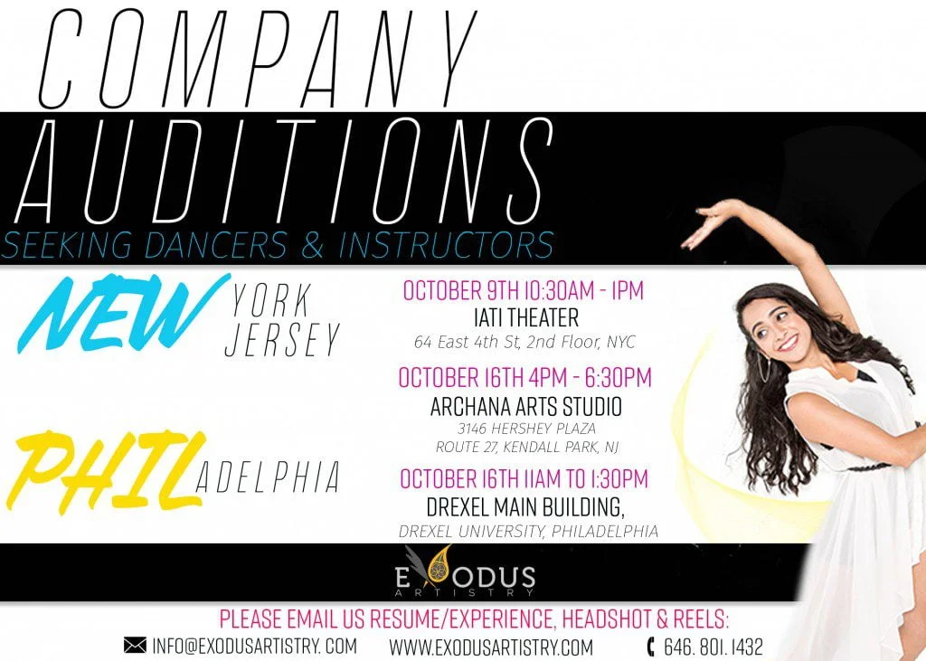 Bollywood dancer auditions