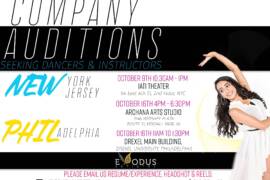 Bollywood dancer auditions
