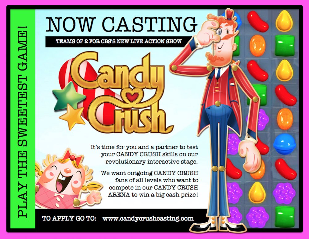 Candy Crush casting