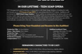 Casting teens for Soap Opera
