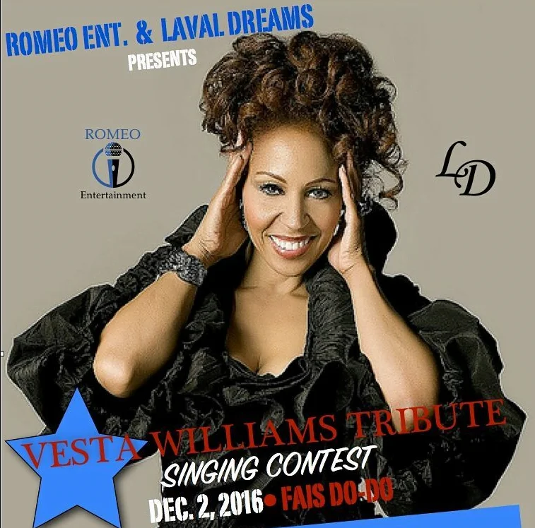 Vesta Williams singing contest