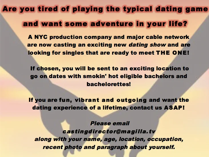The One dating show cast
