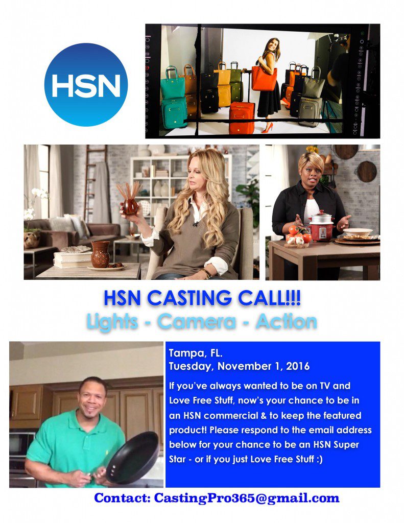 HSN model auditions