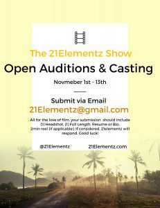 Read more about the article Open Auditions in Chicago for New TV show on CAN TV Network