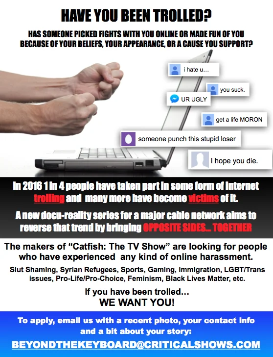 online troll show