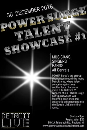 Singing / Music Artist Contest & Showcase in Detroit