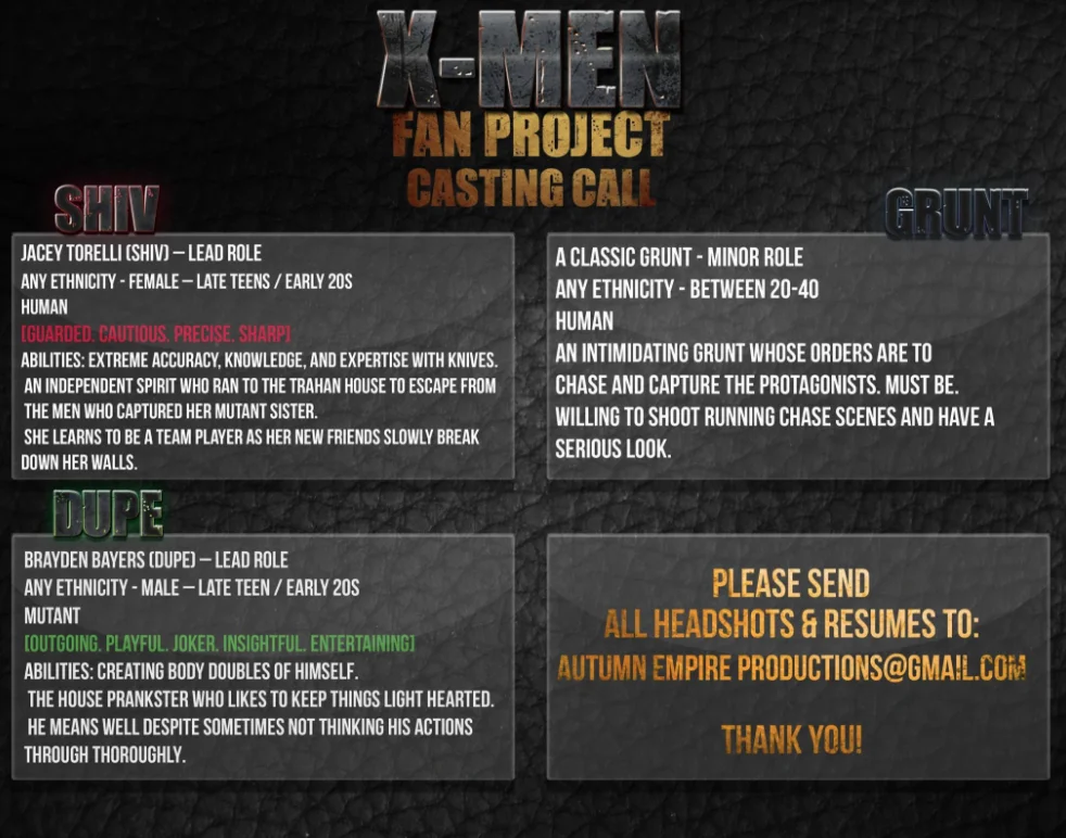 X-Man fan film