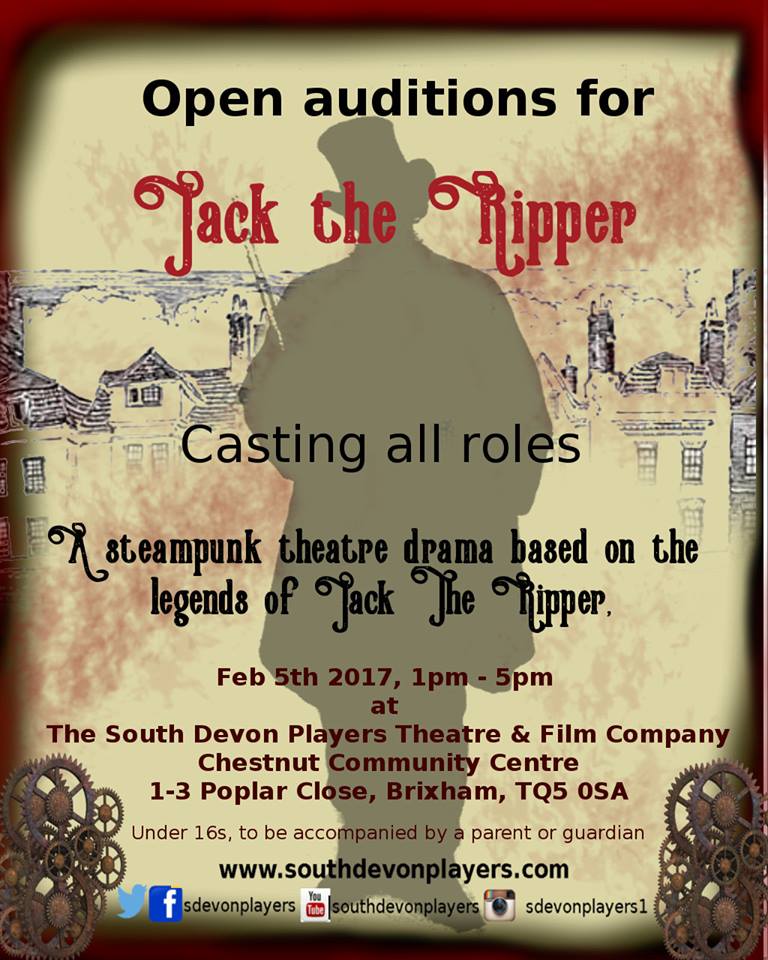 Jack The Ripper Stage Play Brixham, Devon uk