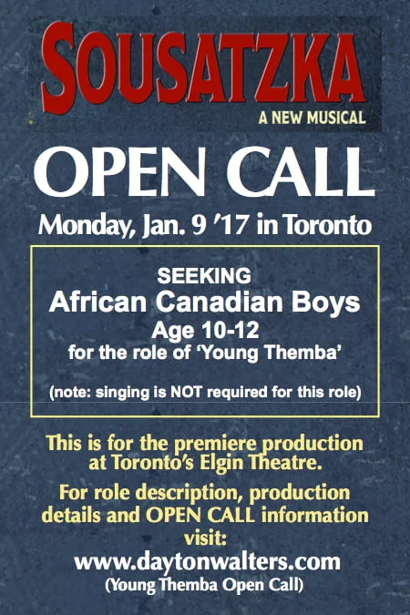 Open call Toronto