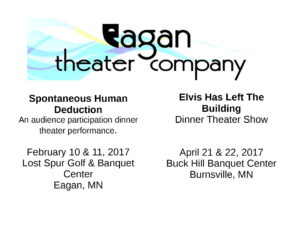 Acting Auditions in Eagan, MN for “Elvis Has Left The Building”