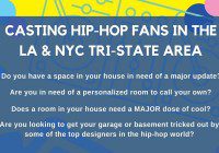 room makeover hip hop casting