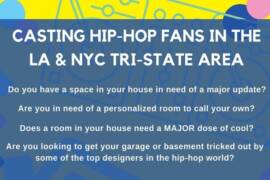 room makeover hip hop casting