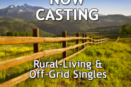 Rural off the grid dating reality series casting