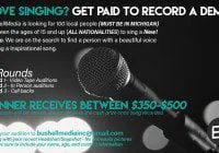 Teen singing contest