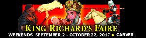 Read more about the article King Richard’s Faire 2017 Season Cast and Crew Auditions in Boston MA