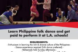 folk dancer open call in Los Angeles