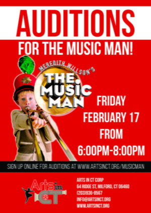New Haven, CT Auditions for “The Music Man”
