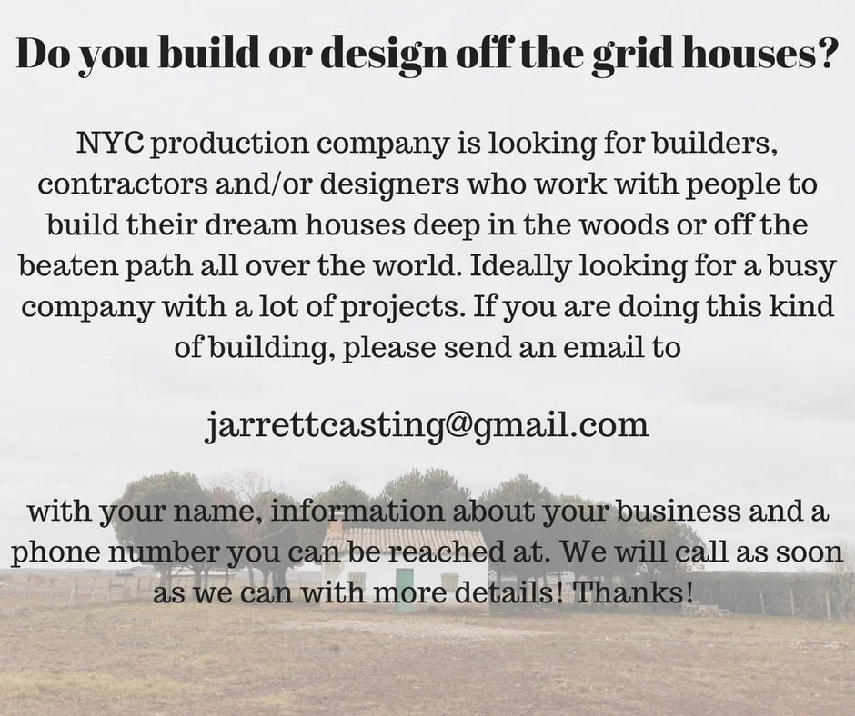 off-the-grid reality home show